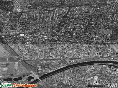 Bound Brook satellite photo by USGS