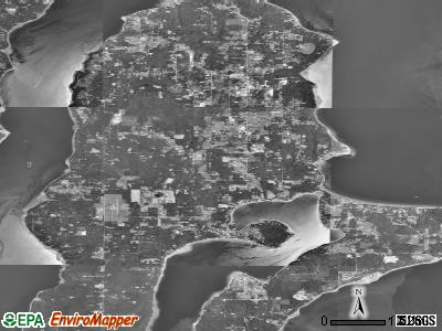 Vashon satellite photo by USGS
