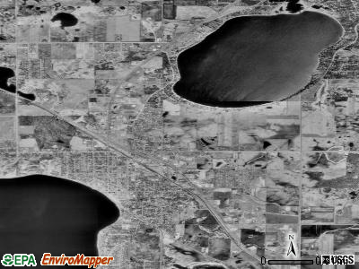 Buffalo satellite photo by USGS