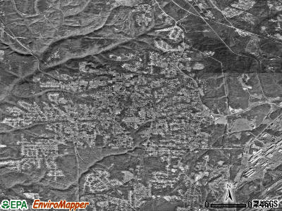 Pleasant Grove satellite photo by USGS