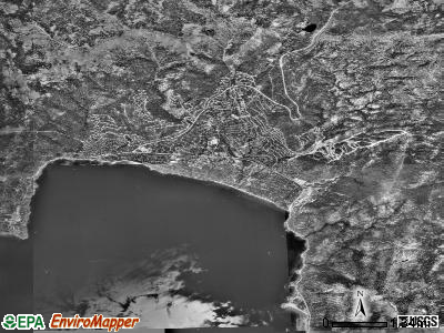 Incline Village-Crystal Bay satellite photo by USGS