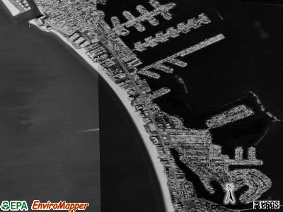 St. Pete Beach satellite photo by USGS