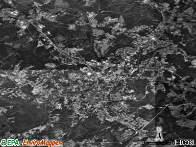 Laurens satellite photo by USGS
