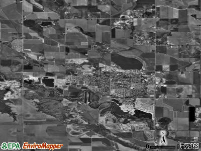 Windsor satellite photo by USGS