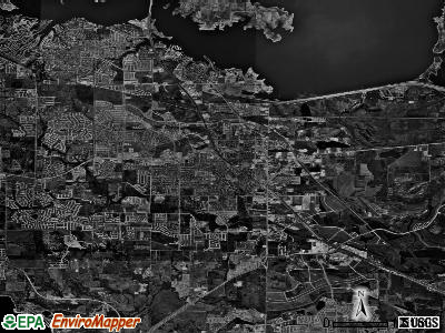 Lewisville satellite photo by USGS