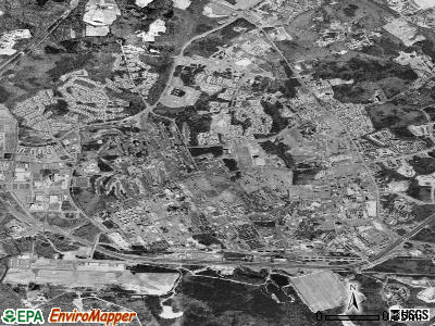 Harahan satellite photo by USGS