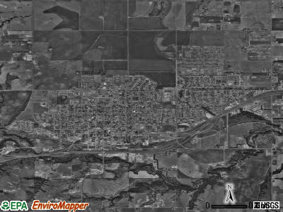 Weatherford satellite photo by USGS