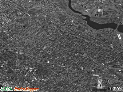 Somerville satellite photo by USGS