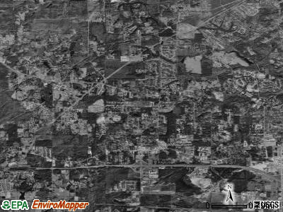 Claiborne satellite photo by USGS
