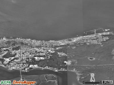 Astoria satellite photo by USGS
