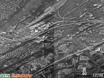 Irondale satellite photo by USGS