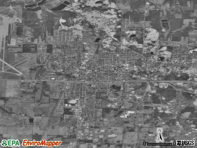 Webb City satellite photo by USGS
