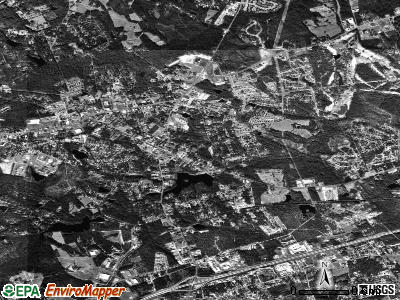 Lexington satellite photo by USGS