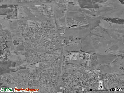 American Canyon satellite photo by USGS