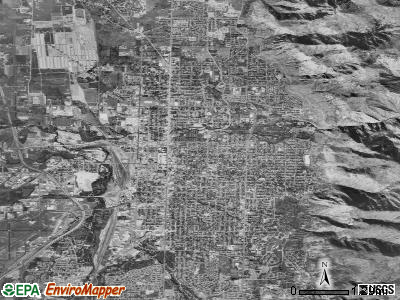 Ogden satellite photo by USGS