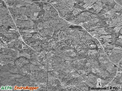Silver Spring satellite photo by USGS