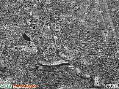 Waldwick satellite photo by USGS