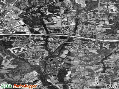 Mitchellville satellite photo by USGS