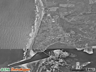 Newport satellite photo by USGS