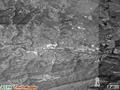 Pulaski satellite photo by USGS