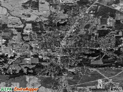 Cedartown satellite photo by USGS