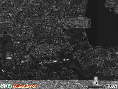 River Vale satellite photo by USGS