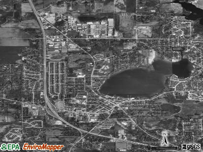 Wauconda satellite photo by USGS