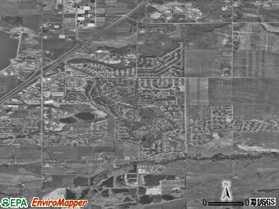 Gunbarrel satellite photo by USGS
