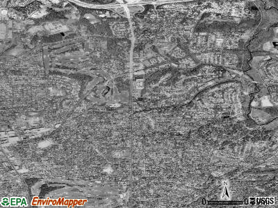 Chevy Chase satellite photo by USGS