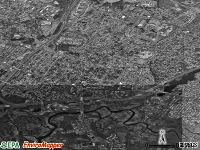 White Horse satellite photo by USGS