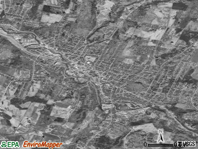 Barre satellite photo by USGS
