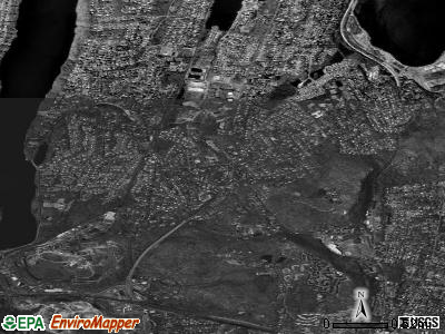 Valley Cottage satellite photo by USGS