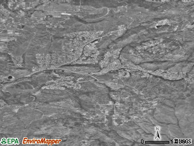 San Diego Country Estates satellite photo by USGS