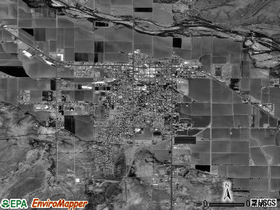 Safford satellite photo by USGS