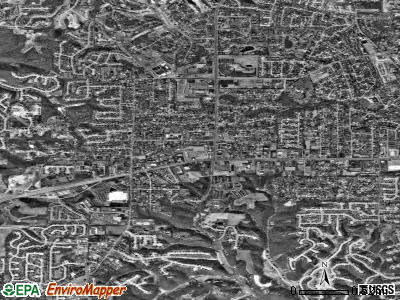 Ellisville satellite photo by USGS
