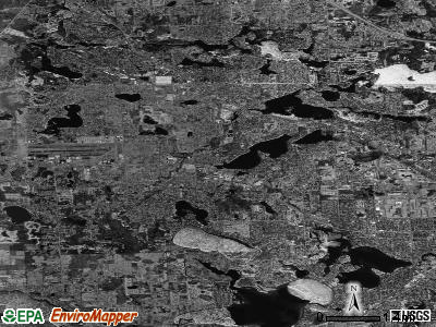 Waterford satellite photo by USGS
