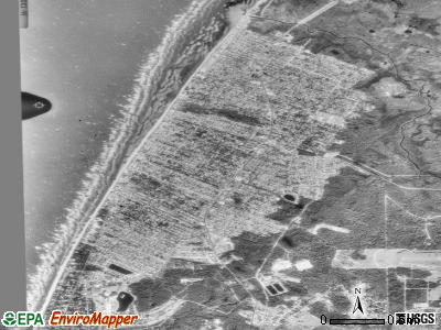 Villas satellite photo by USGS