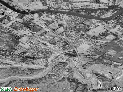 Anderson satellite photo by USGS