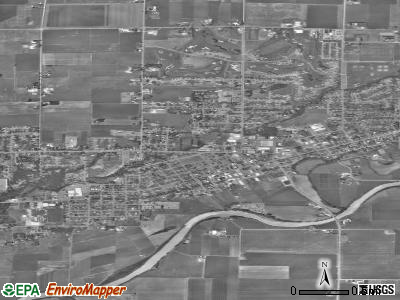 Lynden satellite photo by USGS