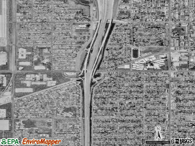 Del Aire satellite photo by USGS
