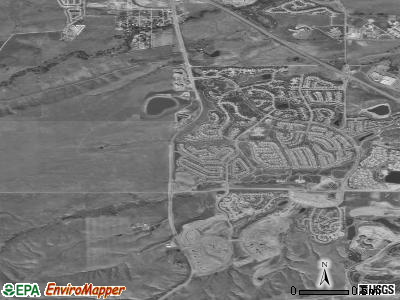 Superior satellite photo by USGS