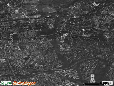 Woodbury satellite photo by USGS