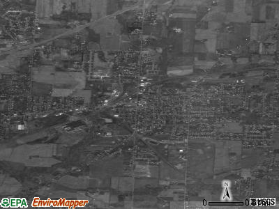 Louisville satellite photo by USGS