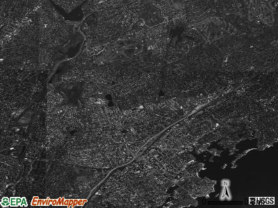 New Rochelle satellite photo by USGS