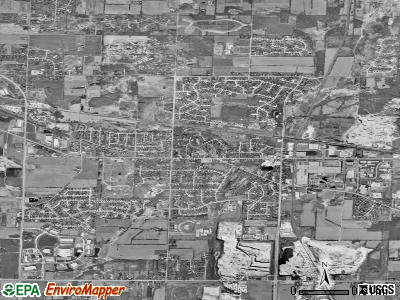 Sussex satellite photo by USGS