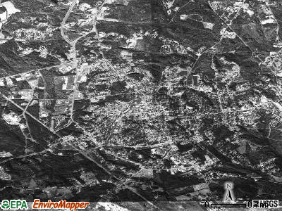 Union satellite photo by USGS