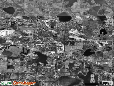 Antioch satellite photo by USGS