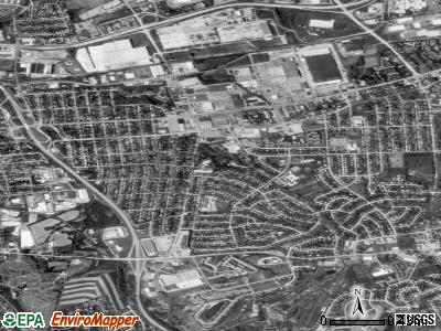 East York satellite photo by USGS