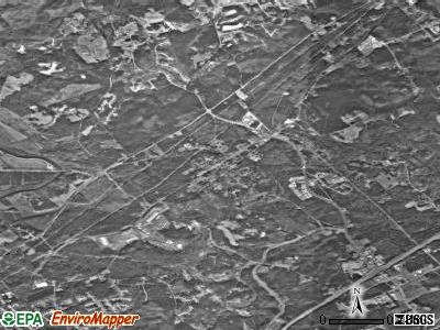 Suwanee satellite photo by USGS