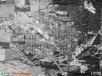 West Helena satellite photo by USGS